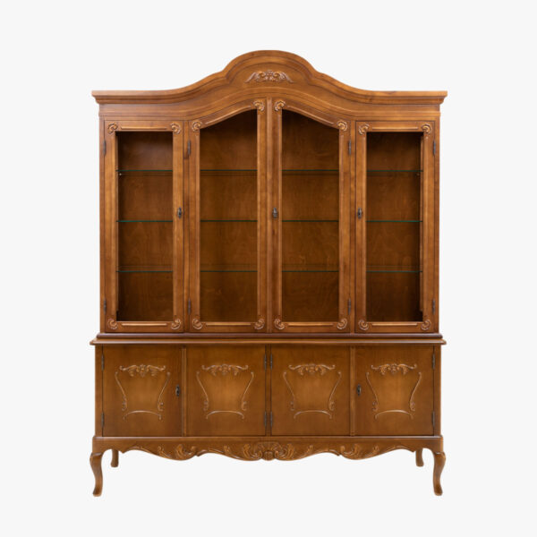 Talonpoikaisrokokoo hopeakaappi iso, väri antiikki.
